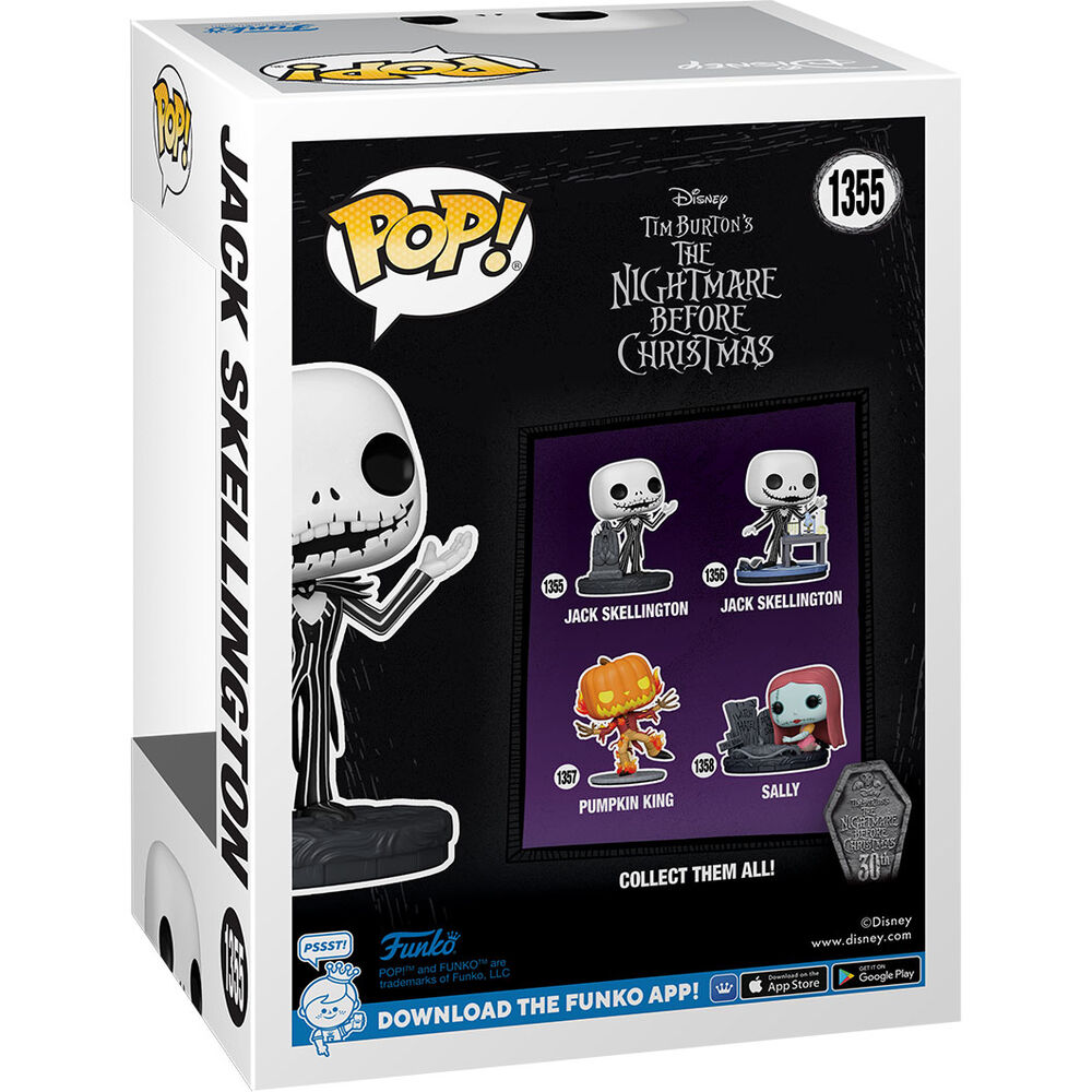 POP figure Disney Nightmare Before Christmas 30th Anniversary Jack Skellington 3