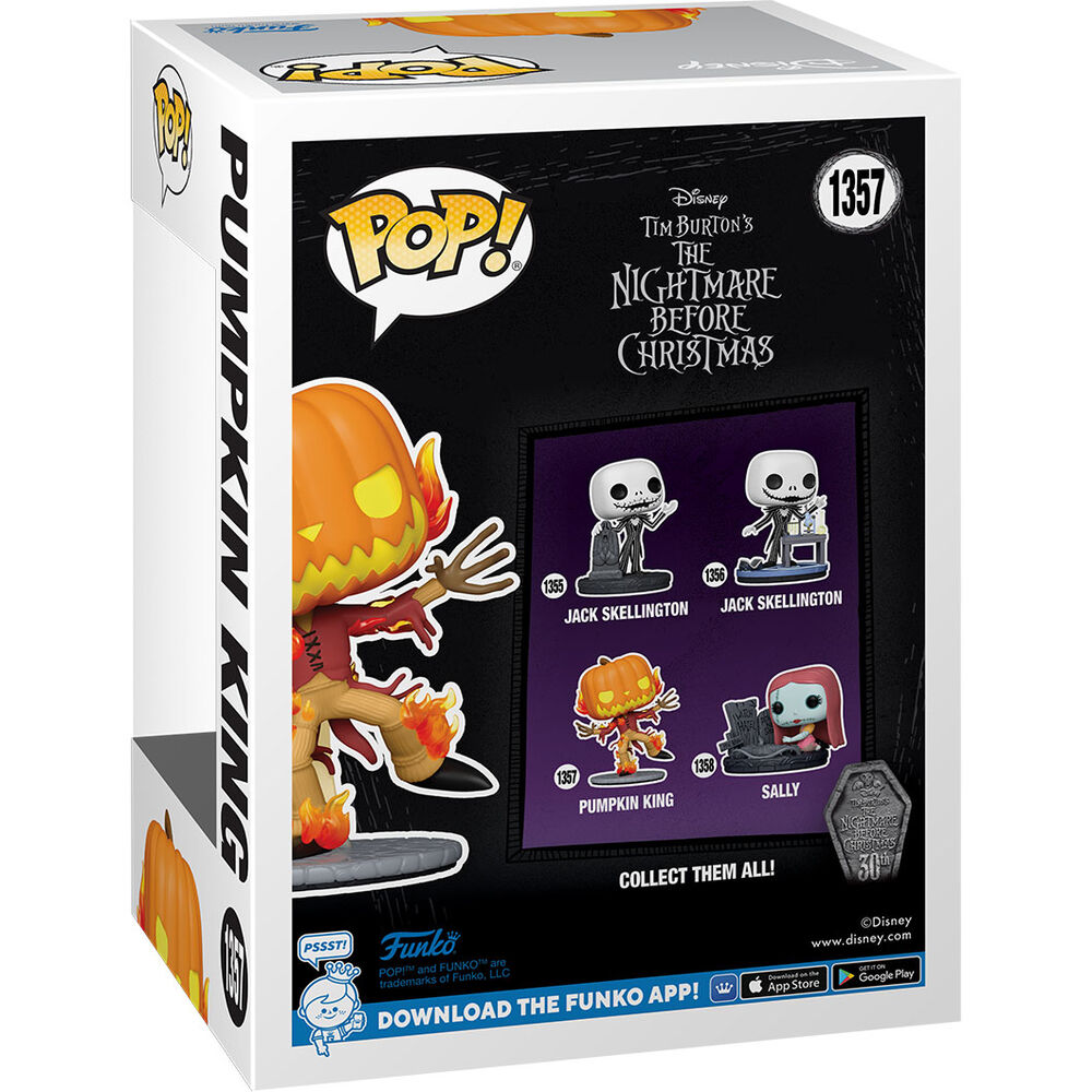 POP figure Disney Nightmare Before Christmas 30th Anniversary Pumpkin King 3
