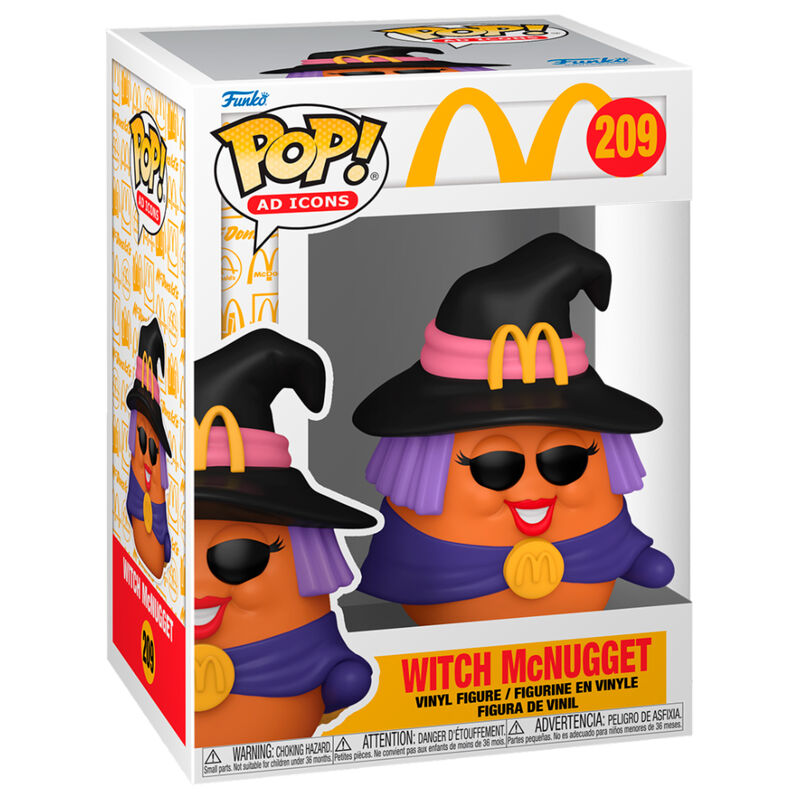 POP figure McDonalds Nugget Buddies Witch 1