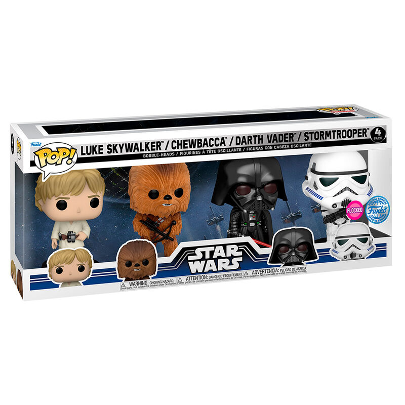 POP pack 4 figures Star Wars New Classics Exclusive 1