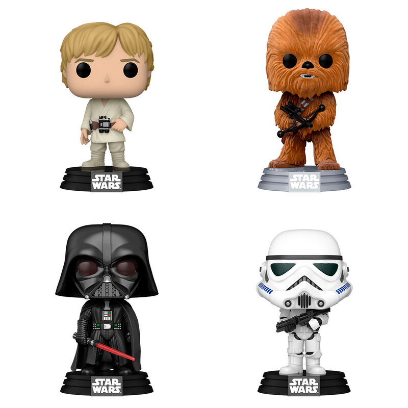 POP pack 4 figures Star Wars New Classics Exclusive 2