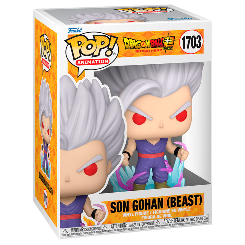 POP figure Dragon Ball Super Super Hero Gohan Beast 5 + 1 Chase 1