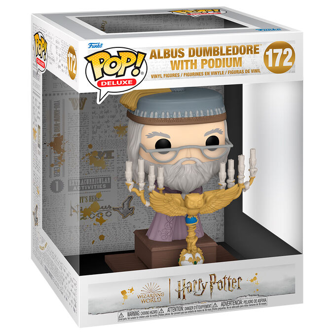 POP figure Deluxe Harry Potter and the Prisoner of Azkaban - Dumbledore with Podium 1