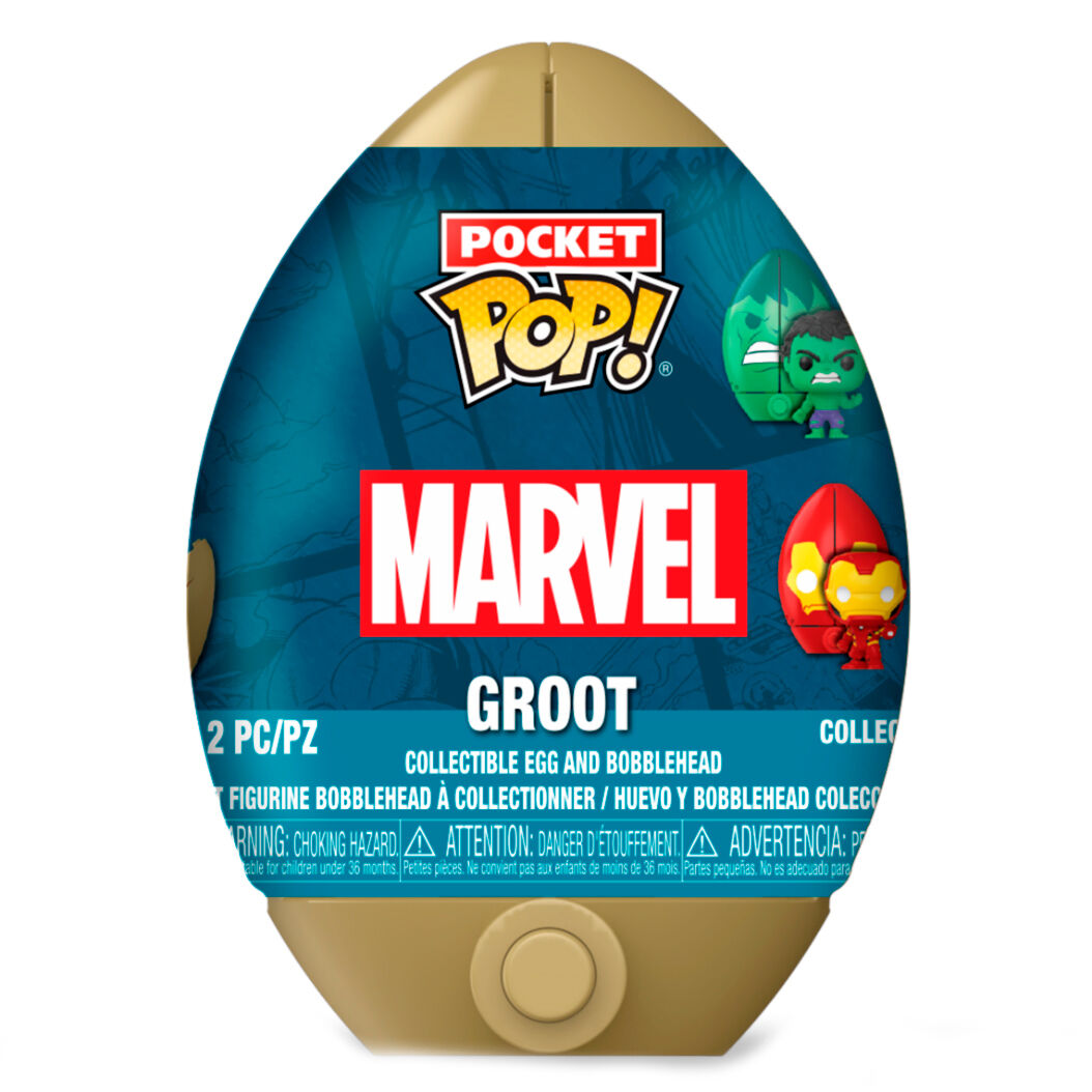 Egg figure Pocket POP Marvel assorted 6