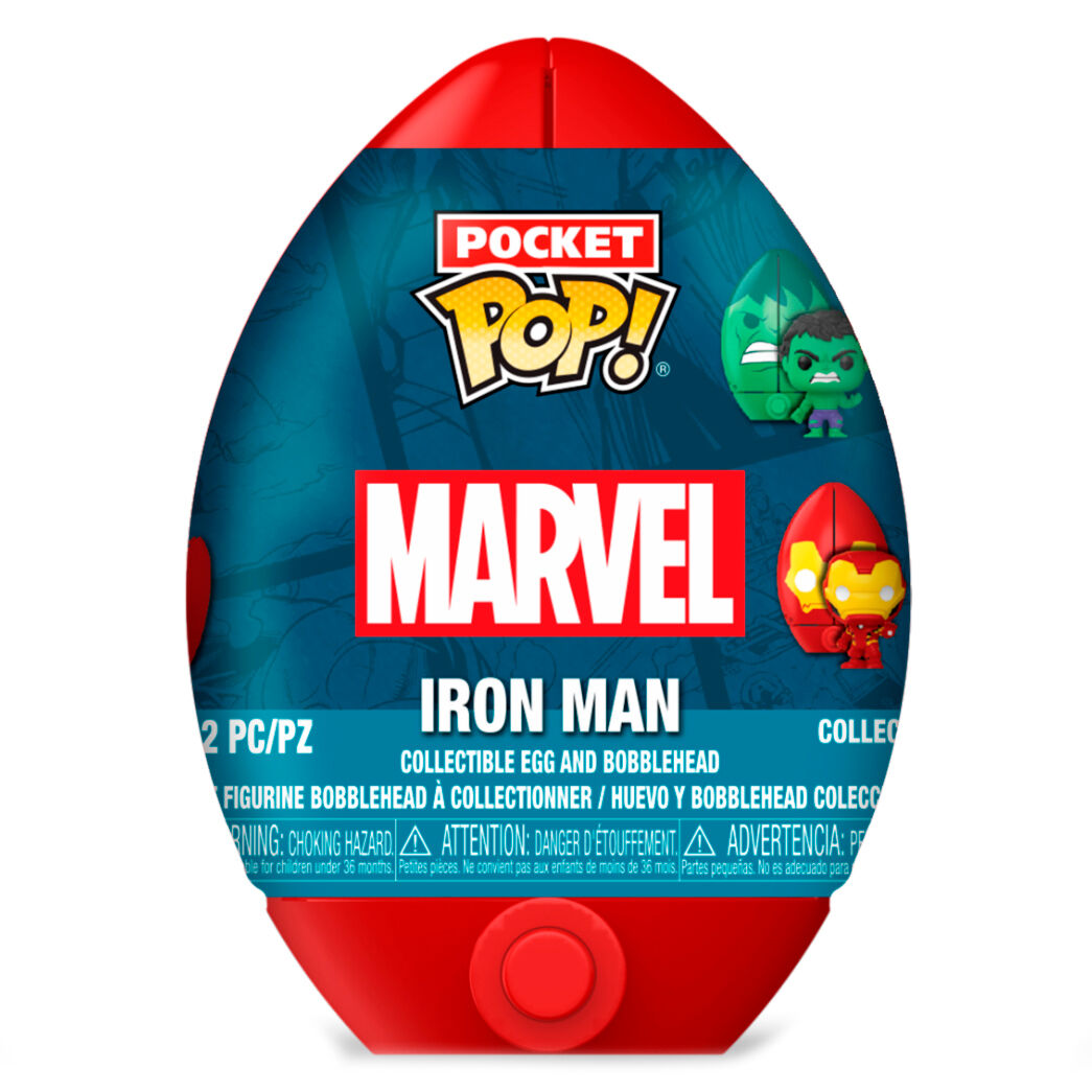 Egg figure Pocket POP Marvel assorted 12