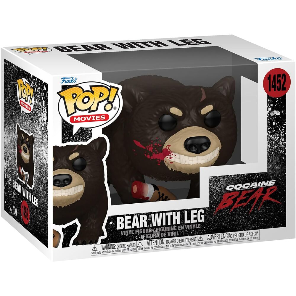 POP figure Cocaine Bear - Bear with Leg 3