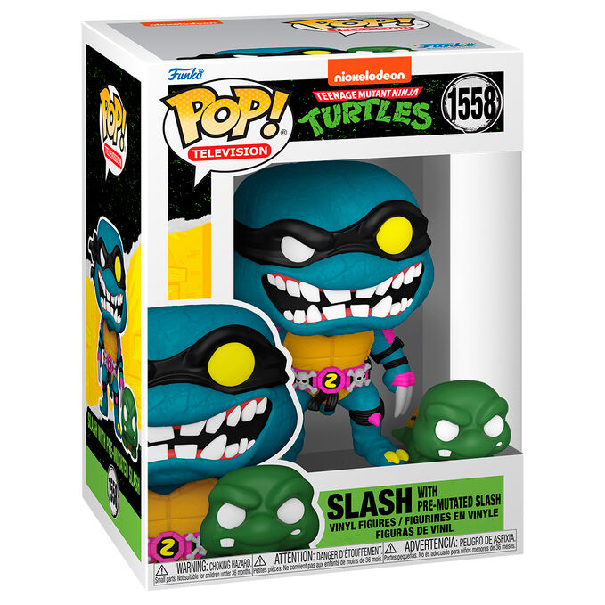 POP figure Teenage Mutant Ninja Turtles Slash & Pre Mutated Slash 1