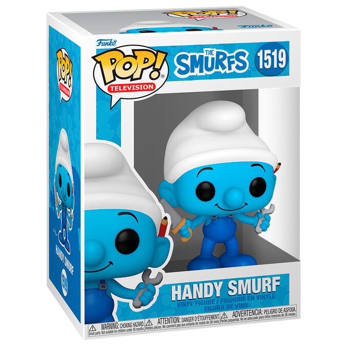 POP figure The Smurfs Handy Smurf 1