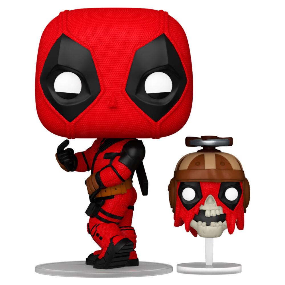 POP figure Marvel Deadpool & Wolverine Deadpool with Headpool 1
