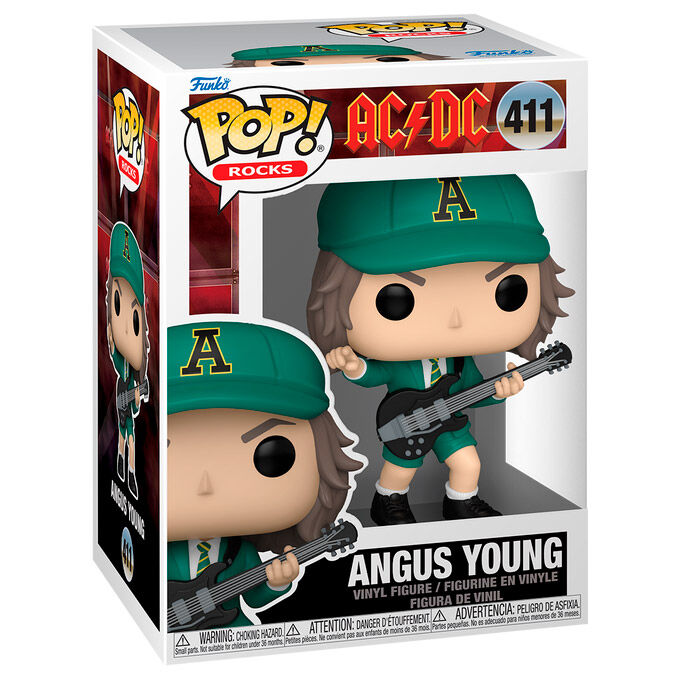 POP figure AC/DC Angus Young Green 1