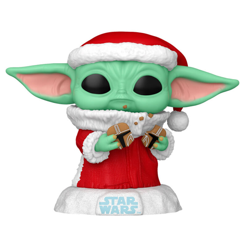 POP figure Star Wars Grogu with Christmas Cookie 2