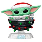 POP figure Star Wars Grogu with Santa Hat in Pram - Thumbnail 2