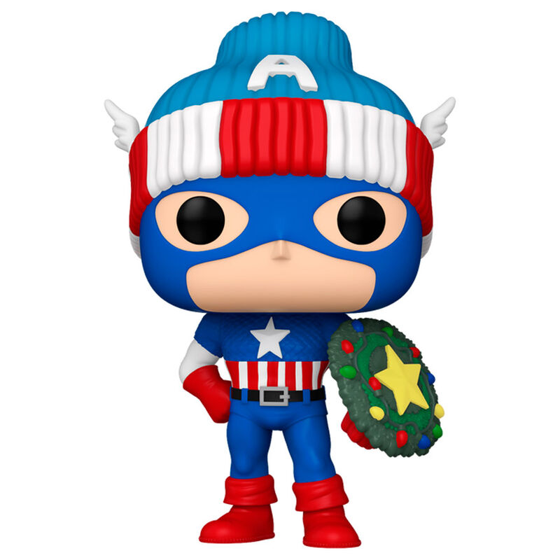 POP figure Marvel Captain America Holiday 2