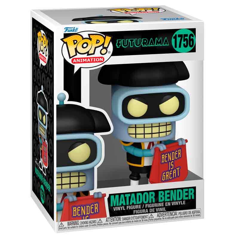 POP figure Futurama Matador Bender 2