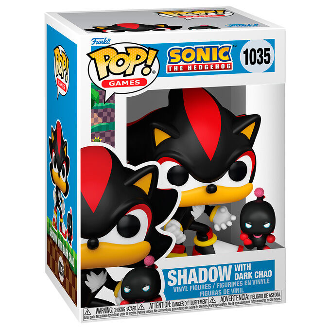 POP figure Sonic The Hedgehog Shadow with Dark Chao 1