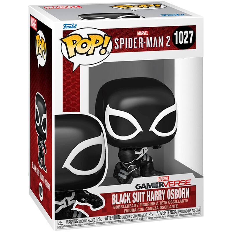 POP figure Mavel Spider-Man 2 Black Suit Harry Osborn 1