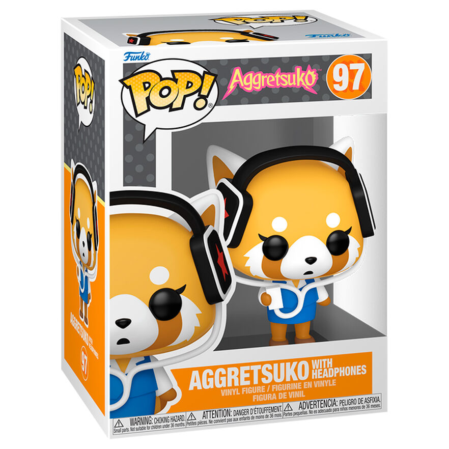 POP figure Aggretsuko - Aggretsuko with Headphones 1