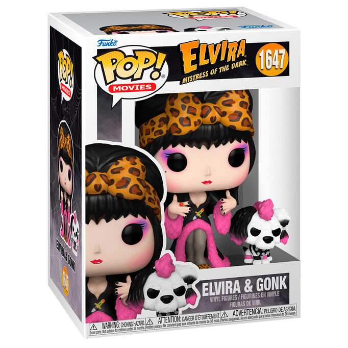 POP figure Elvira Mistress of the Dark Elvira & Gonk 1