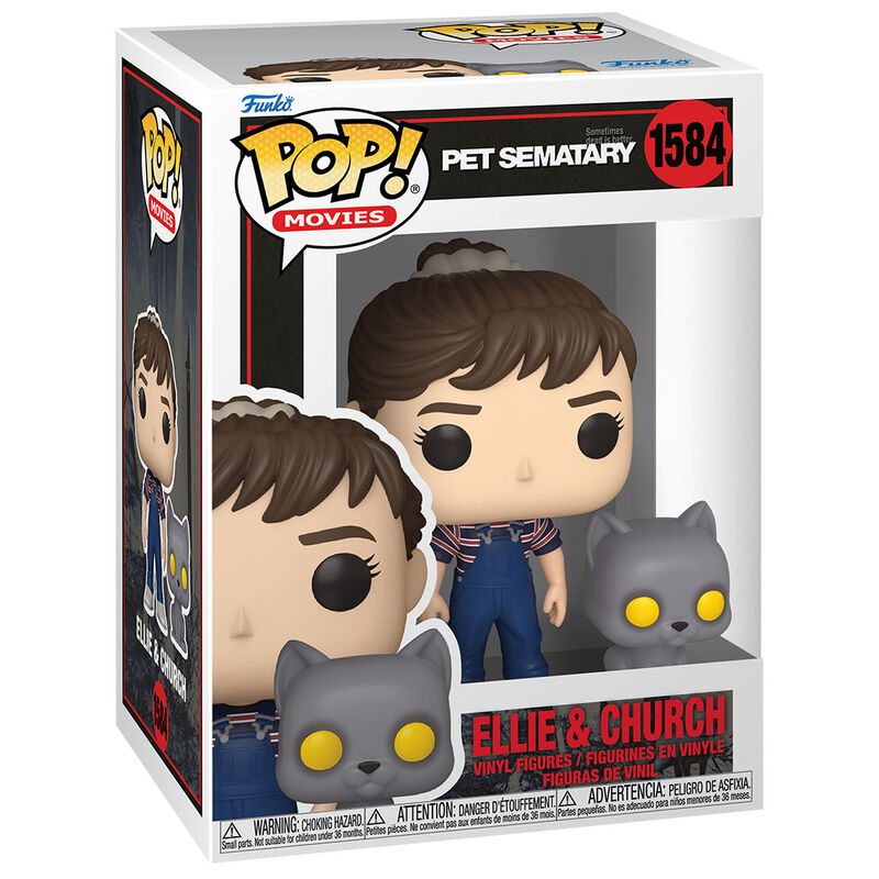POP figure Pet Sematary Ellie & Church 1