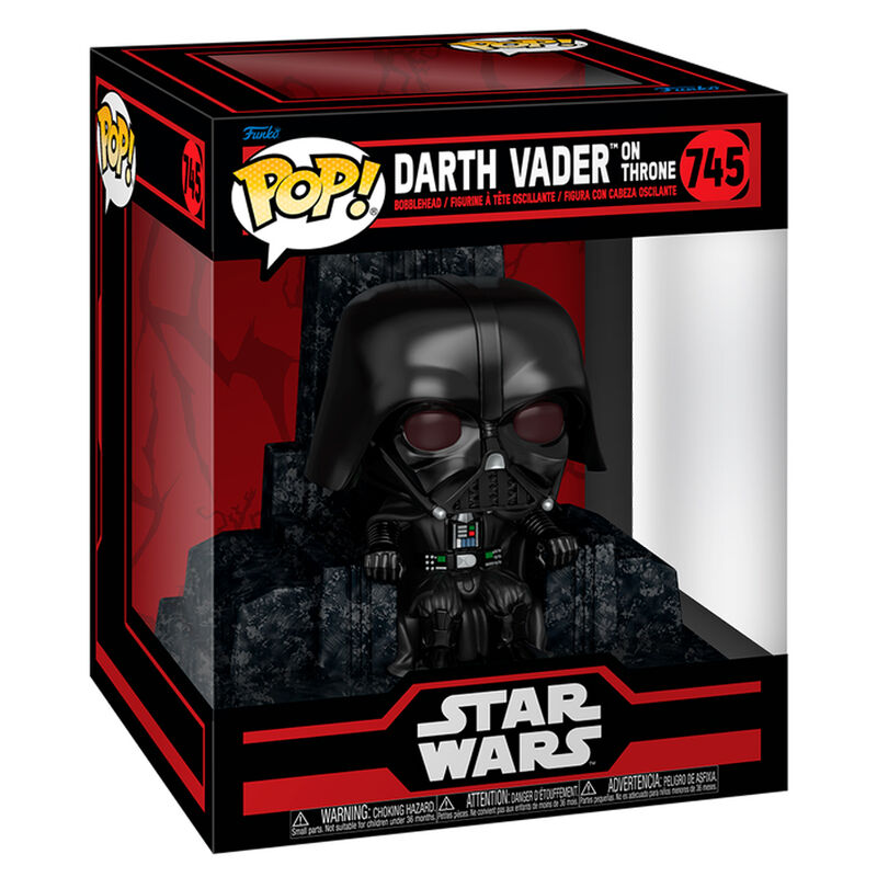 POP figure Deluxe Star Wars Darth Vader on Throne 1