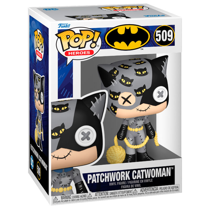 Figura POP DC Comics Patchwork Catwoman 1