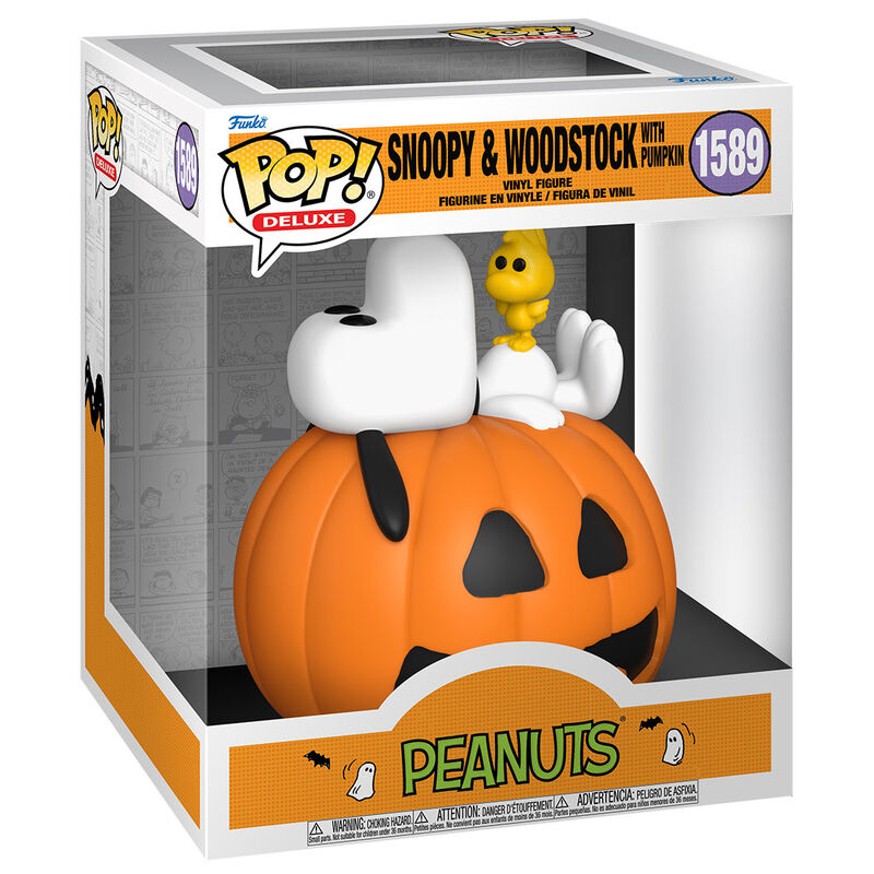 POP figure Deluxe Peanuts Snoopy & Woodstock with Pumpkin 1