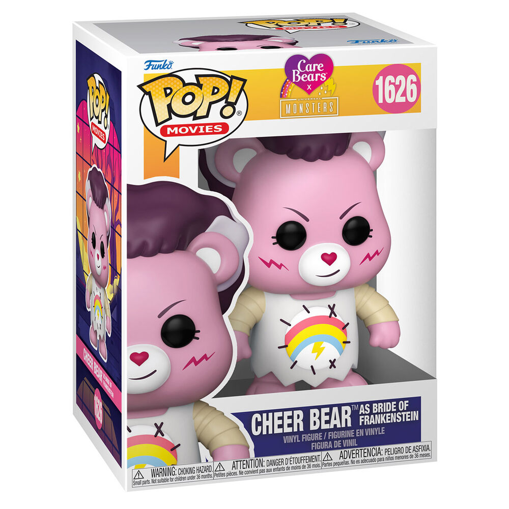 POP figure Care Bears x Monsters Cheer Bear as Bride of Frankenstein 2