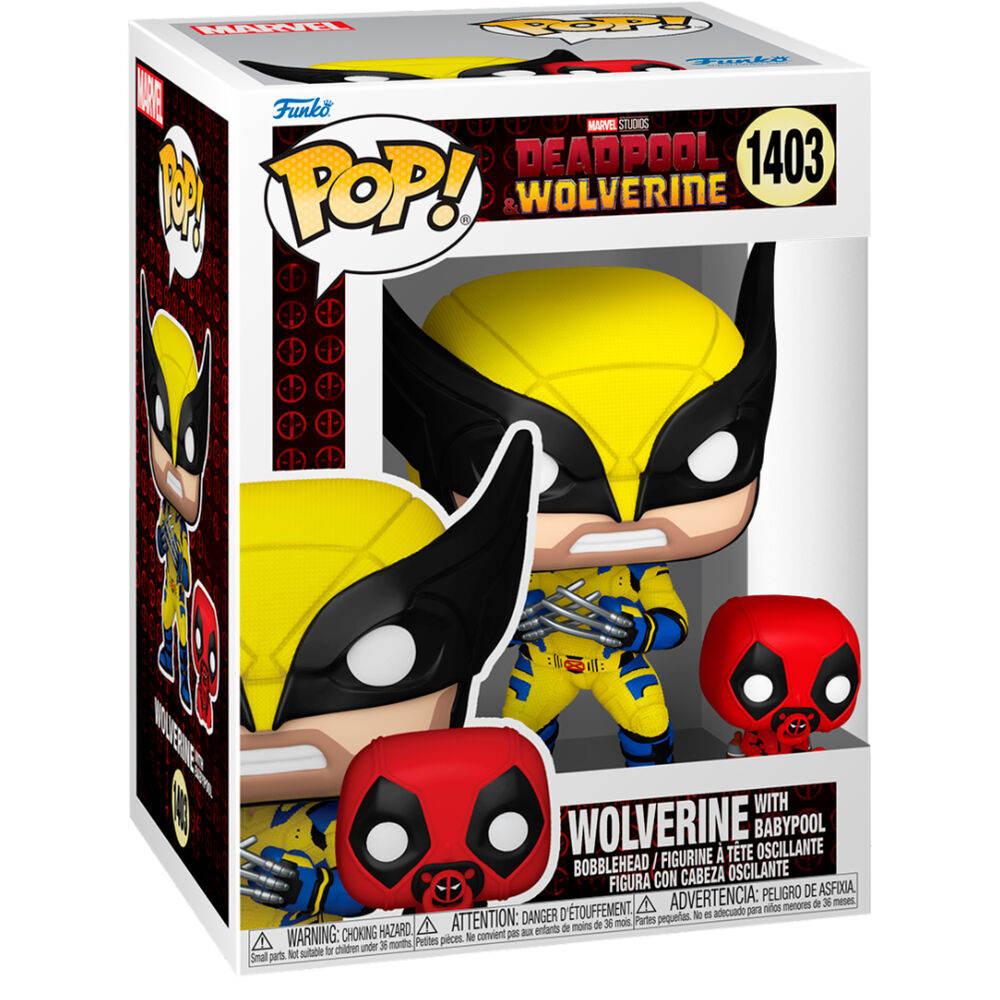 POP figure Marvel Deadpool & Wolverine - Wolverine with Babypool 2