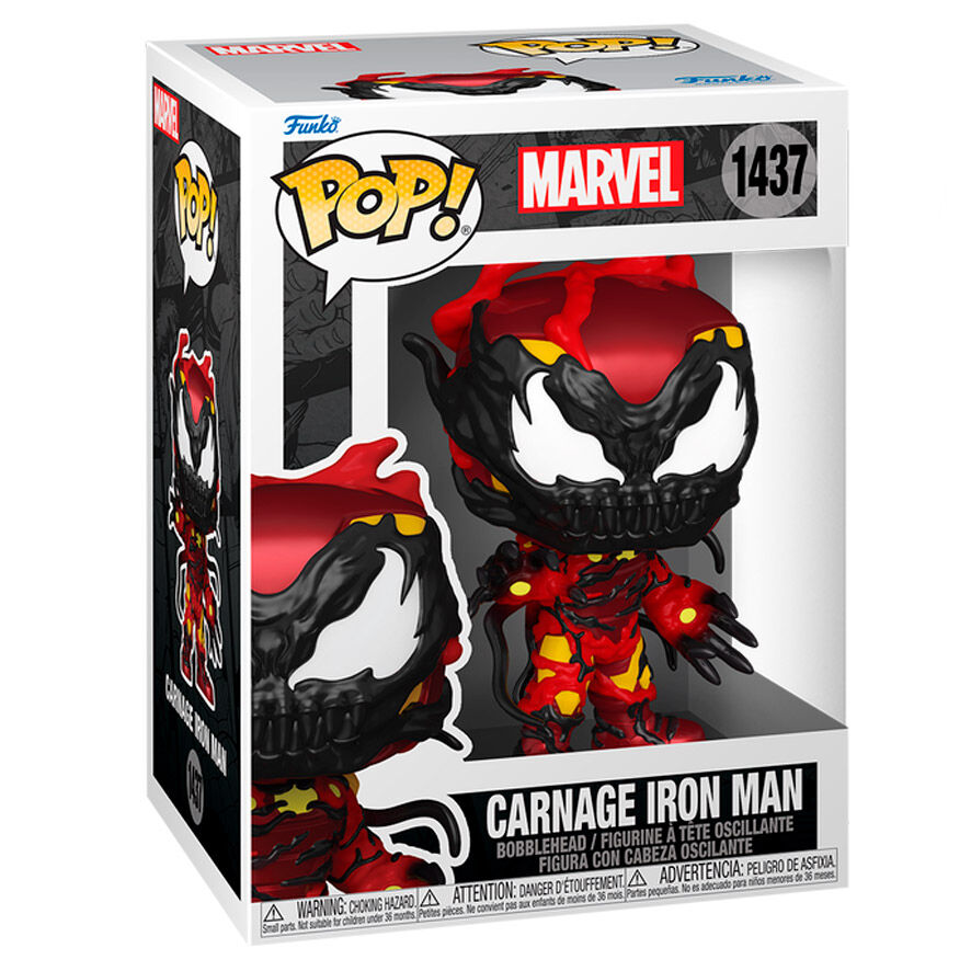 POP figure Marvel Carnage Iron Man 2
