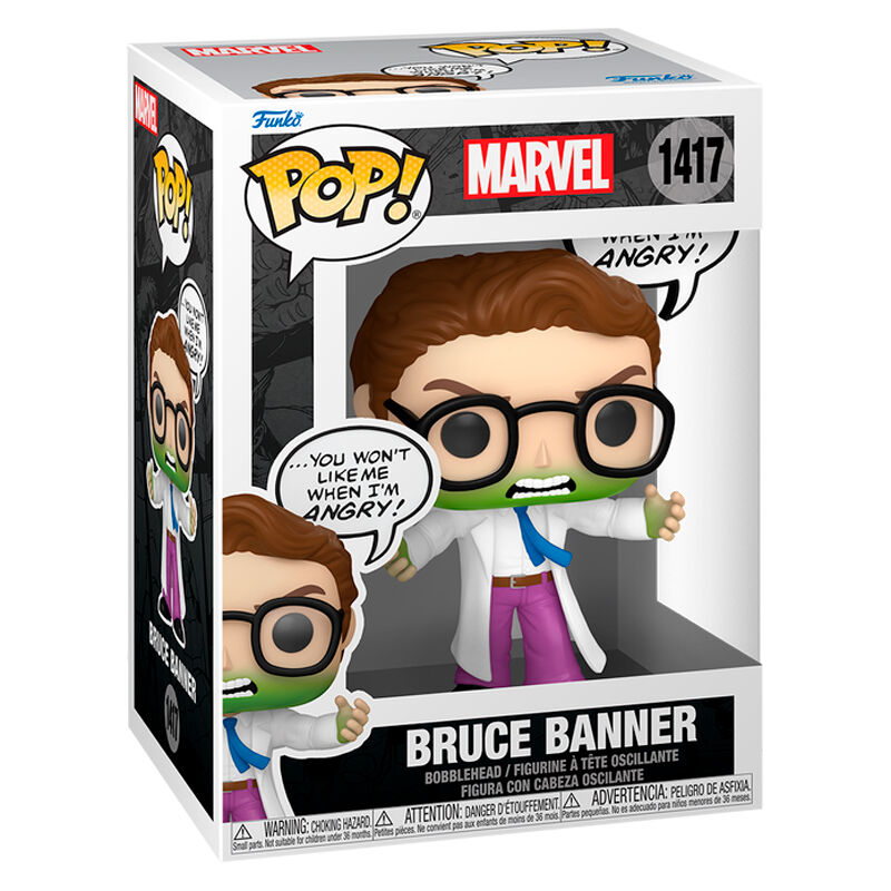 POP figure Marvel Bruce Banner Hulk 1