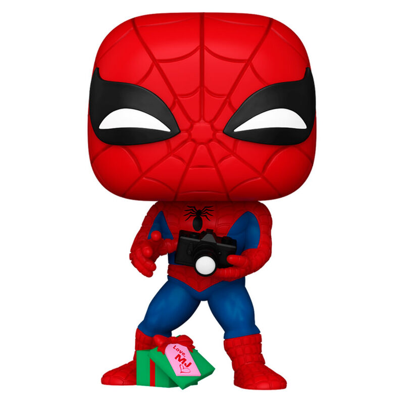 POP figure Marvel Spider-Man with Gift 2