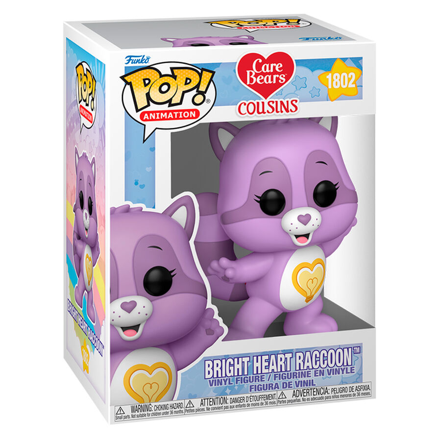 Figura POP Care Bears Bright Heart Raccoon 1