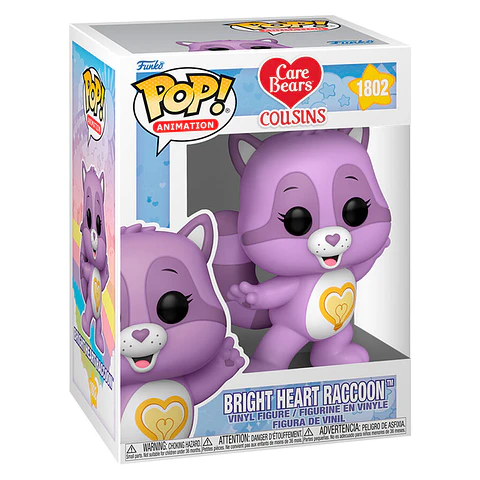 Figura POP Care Bears Bright Heart Raccoon