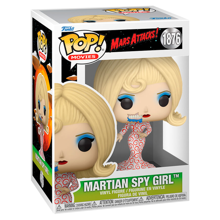 POP figure Mars Attacks Martian Spy Girl 1