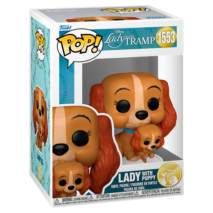 POP figure Disney Lady and the Tramp Lady with Puppy 2