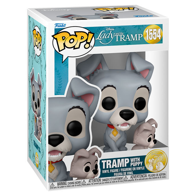 POP figure Disney Lady and the Tramp Tramp with Puppy 1