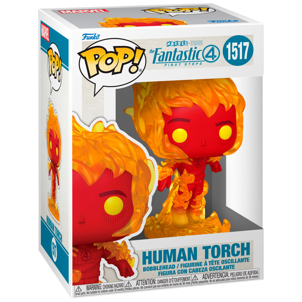 POP figure Marvel The Fantastic 4 Human Torch 2