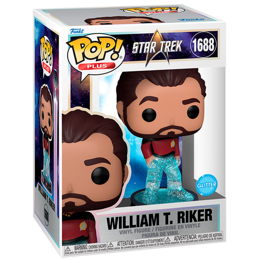 POP figure Plus Star Trek William T. Riker 1