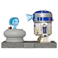 POP figure Deluxe Star Wars R2-D2 and Princess Leia Hologram - Thumbnail 1