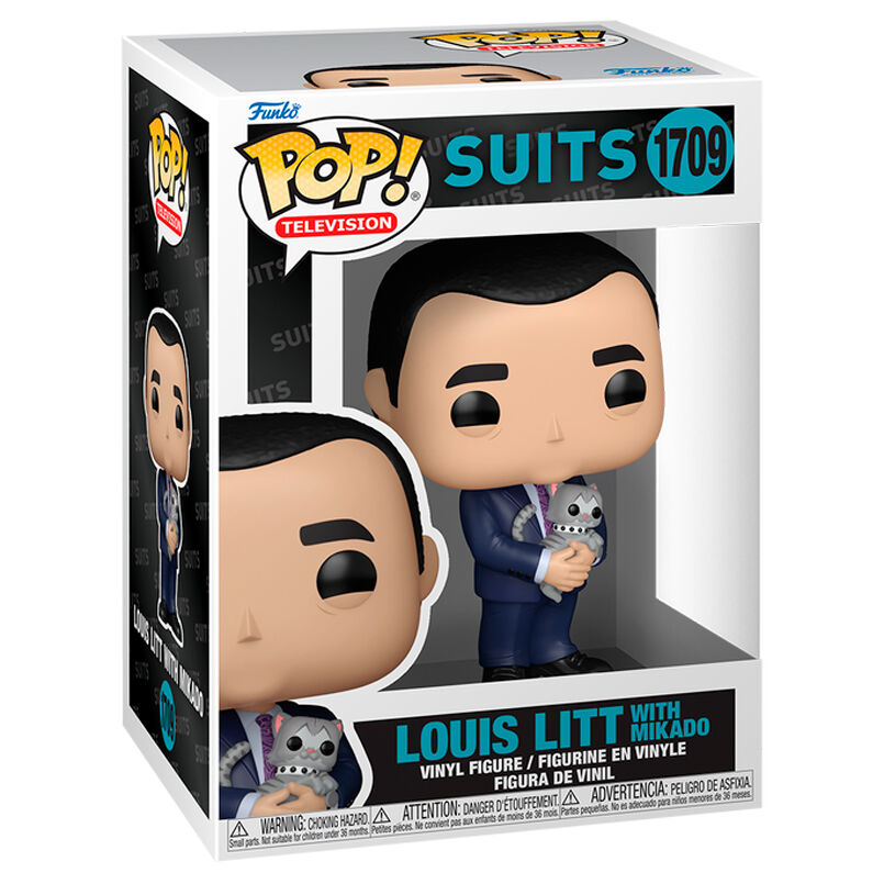 POP figure Suits Louis Litt with Mikado 2