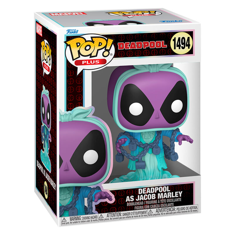 POP figure Plus Marvel Deadpool - Deadpool as Jacob Marley 2