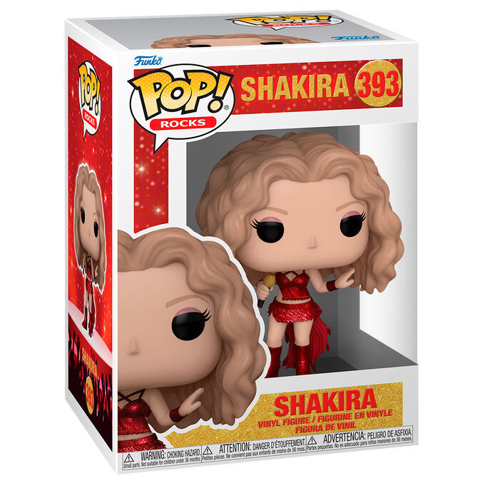 POP figure Shakira Super Bowl 2