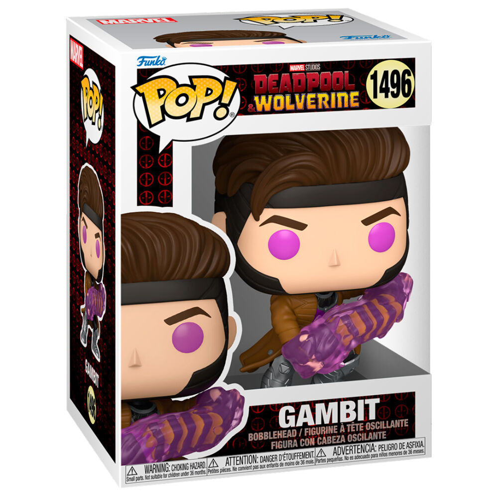 POP figure Marvel Deadpool & Wolverine Gambit 1