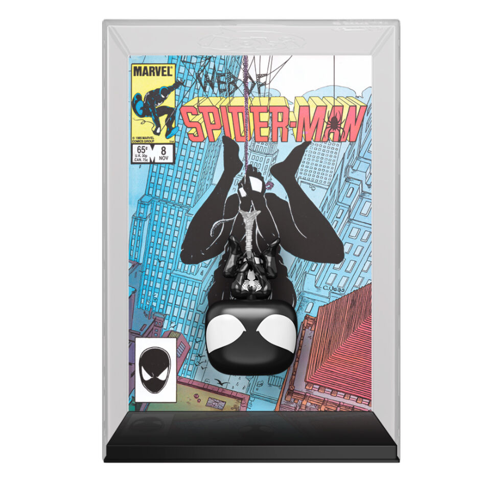 POP figure Comic Cover Spider-Man Black Suit Spider-Man 1