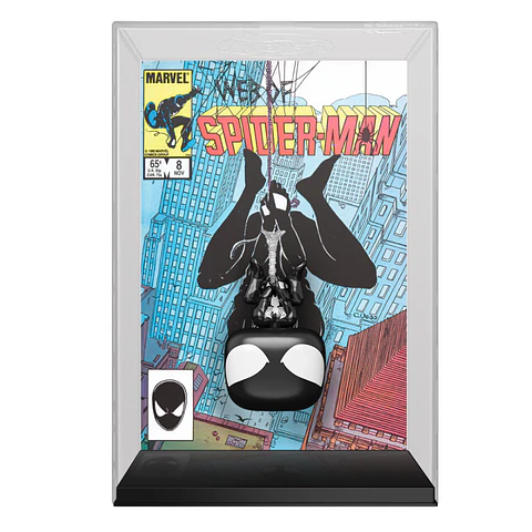 POP figure Comic Cover Spider-Man Black Suit Spider-Man