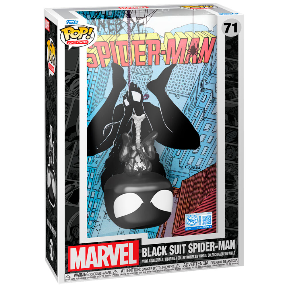 POP figure Comic Cover Spider-Man Black Suit Spider-Man 2