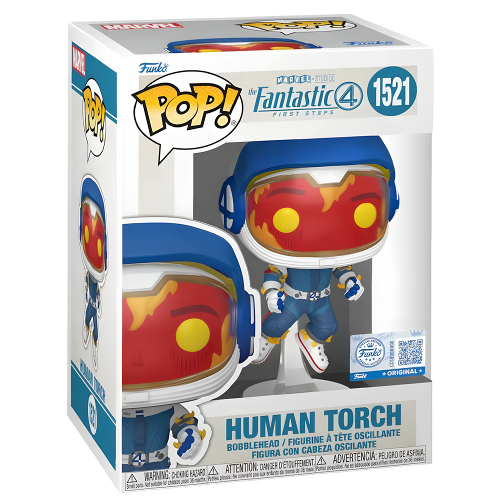 POP figure Marvel The Fantastic 4 Human Torch 2