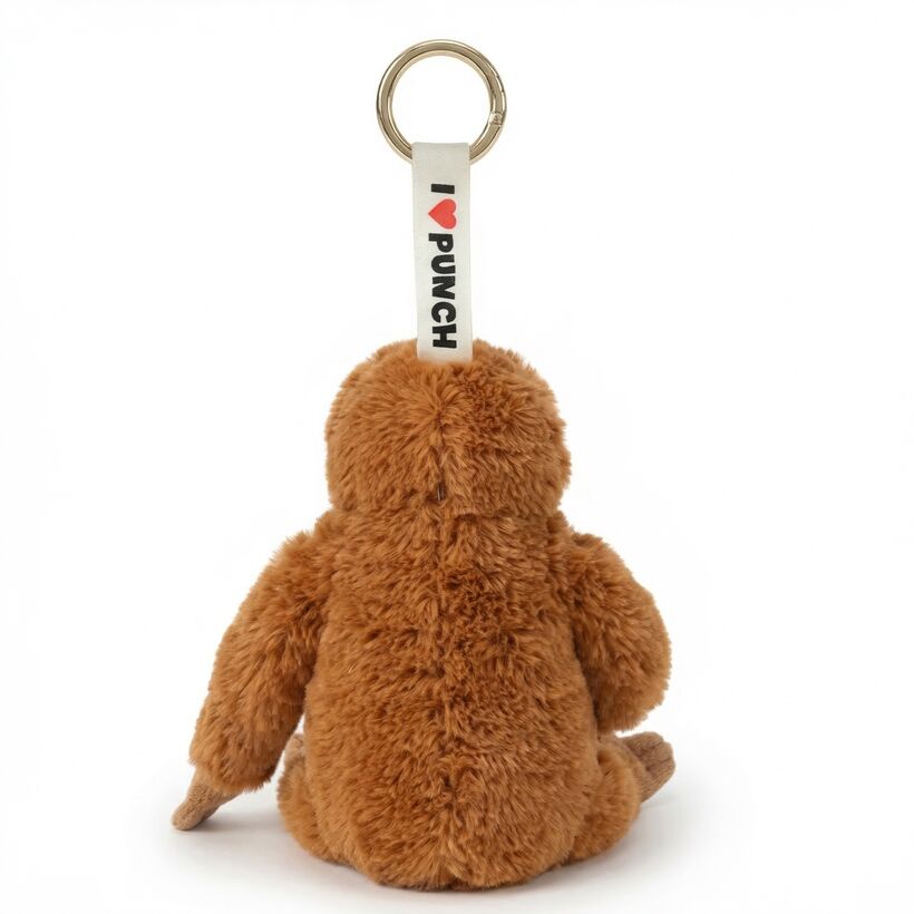 Punch monkey plush keychain 15cm 2