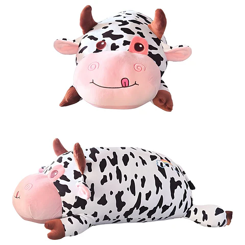 Friendly cow plush toy 55cm