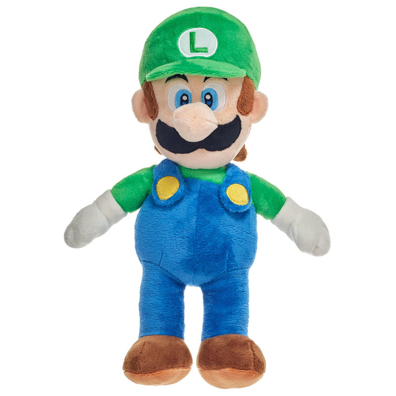 Mario Bros Luigi soft plush toy 38cm 1